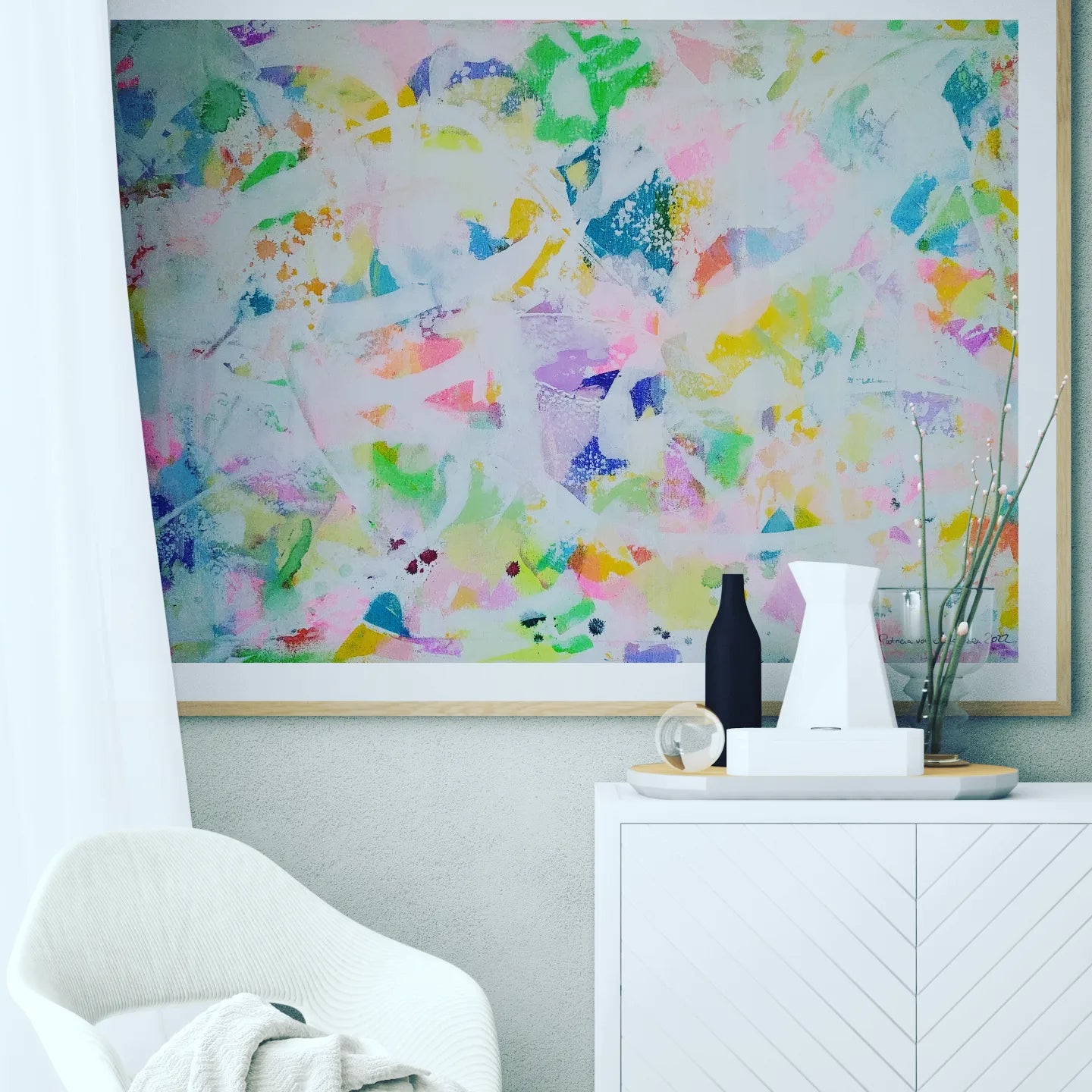 "Joy is all around us" - by Patricia von Andersen