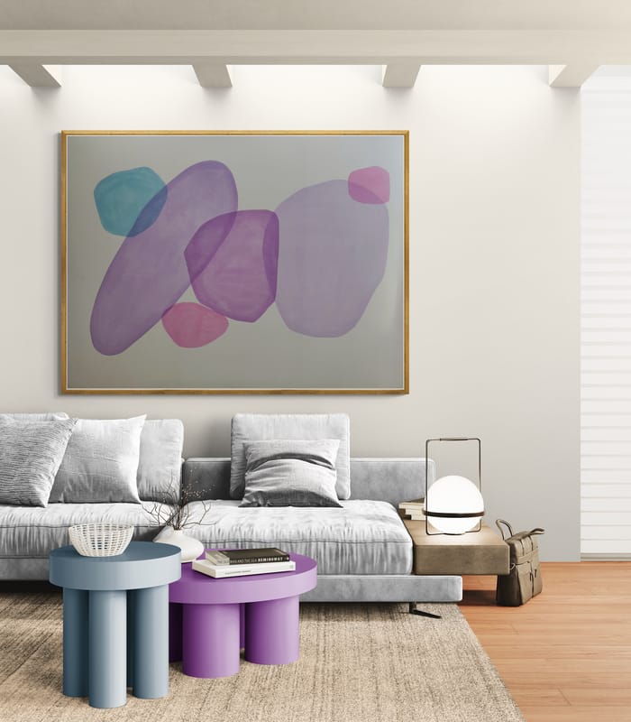 "Lavender Smile" painted by Patricia von Andersen