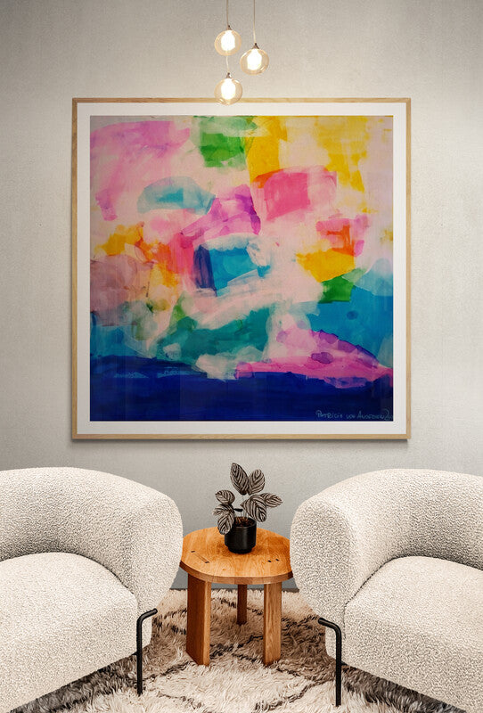 Painting / Gemälde "Walk by the sea"